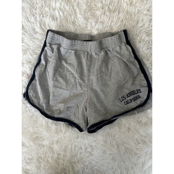Brandy Melville Pants - Brandy Melville John Galt Gray “ Los Angeles” Knit Sport Shorts. Great Pair